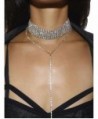 Glamaker Diamond Rhinestone Necklace Pendant