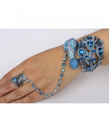 YACQ Jewelry Crystal bracelet attached