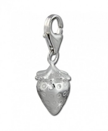 SilberDream strawberry Sterling Charms FC3022W - CN116E7TALJ