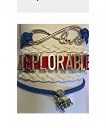 DEPLORABLES Donald Trump charm bracelet- great gift by Got to Have This - CH12O63D362