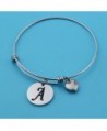 MAOFAED Initial Bracelet Personalized Jewelry