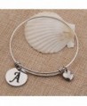 MAOFAED Initial Bracelet Personalized Jewelry in Women's Bangle Bracelets