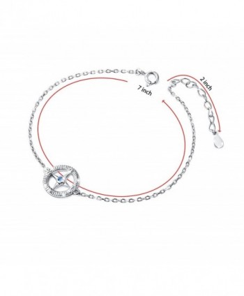 Sterling Silver Compass Matter Bracelet