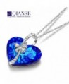 QIANSE Swarovski Valentines Girlfriend Anniversary