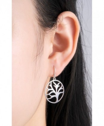 Highly Polished Sterling Filigree Earrings