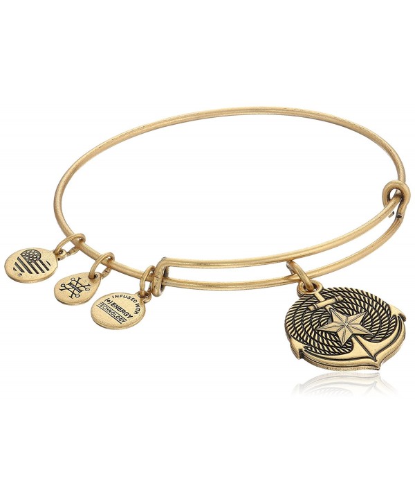 Alex and Ani Anchor II EWB Bangle Bracelet - Rafaelian Gold - C512EPJBGER