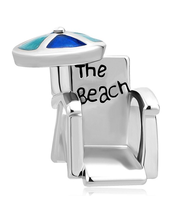 Q&Locket Holiday The Beach Chair Charm Summer Charms European Bead For Bracelet - CT18959A4HG