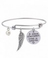 Gzrlyf A Piece Of My Heart Is In Heaven Jewelry Memorial Bracelet Necklace Sympathy Jewelry - CD186YKA0IY