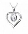 Angel caller Engraved Infinity Necklace - C212N7CLFV9