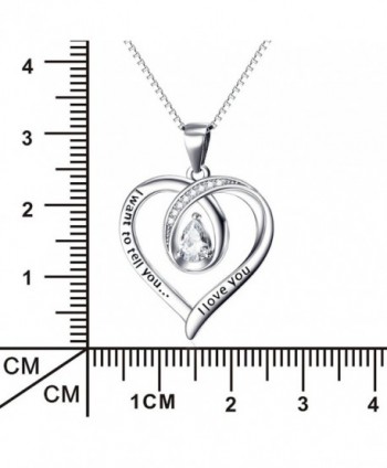 Angel caller Engraved Infinity Necklace in Women's Y-Necklaces