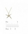 Starfish Necklace Sterling Celebrity Designer