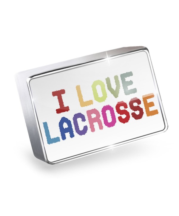 Floating Charm I Love Lacrosse Fits Glass Lockets- Neonblond - I Love Lacrosse-Colorful - CA11Q3UX1A3