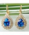 Navachi Crystal Az2678e leverback Earrings