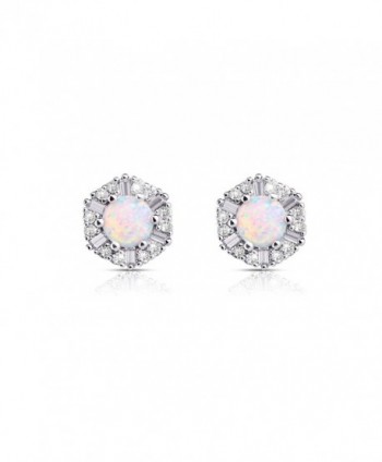 BAOAN Opal Stud Earrings Women