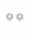 BAOAN Opal Stud Earrings Women