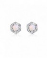 BAOAN Opal Stud Earrings Women