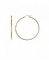 14k Yellow Gold Filled 48 mm Hoop Earrings Light Weight - CP186OO2GLQ