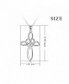 YFN Infinity Jewelry Sterling Necklace in Women's Pendants