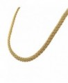 EDFORCE Stainless Gold Tone Necklace Bracelet