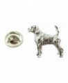 Creative Pewter Designs- Pewter Beagle Mini Pin- Antiqued Finish- D322MP - CA127C08IWJ