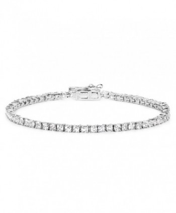 Carat Genuine Sterling Silver Bracelet