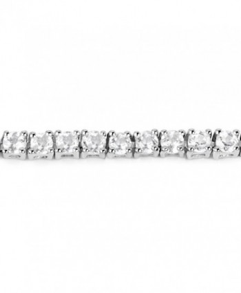 Carat Genuine Sterling Silver Bracelet in Women's Tennis Bracelets