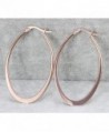 Jewelry Titanium Stainless Fashion Earrings in Women's Hoop Earrings