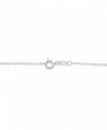 Sterling Silver Zirconia Birthstone Necklace