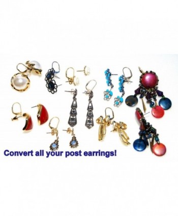 Convertiblez Earring Converters Plated Silver in Women's Earring Jackets