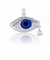 Sterling Pendant Zirconia Dangling Tear drop in Women's Pendants