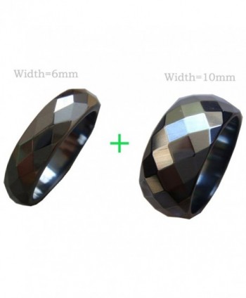 Natural Magnetic Faceted Hematite Finger