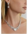 Mariell Glamorous Bridesmaids Necklace Earrings in Women's Jewelry Sets