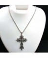 jaipri Crucifix Pendant Stainless Necklace