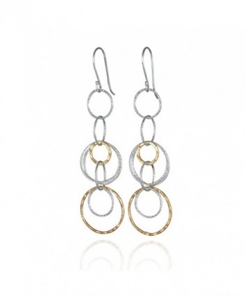 Interlinked Circles Earrings Sterling Earring