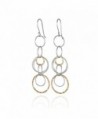 Interlinked Circles Earrings Sterling Earring