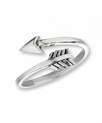 Open Shooting Arrow Thumb Ring New .925 Sterling Silver Band Sizes 5-10 - CA182EWZC0R