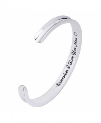 Inspirational Bracelet Stainless Rememeber Bangle - January - CU1806C7LNN