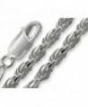 Rope 070-3.5mm Heavy .925 Sterling Silver Italian Link Chain - C211QB46TZ1