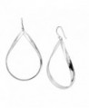 Silpada 'Do the Twist' Sterling Silver Open Oval Drop Earrings - C812O4KQGTJ