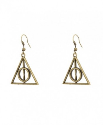 Accessorisingg HP Bronze Deathly Hallow Earrings [ER029] - CZ12L8L459X