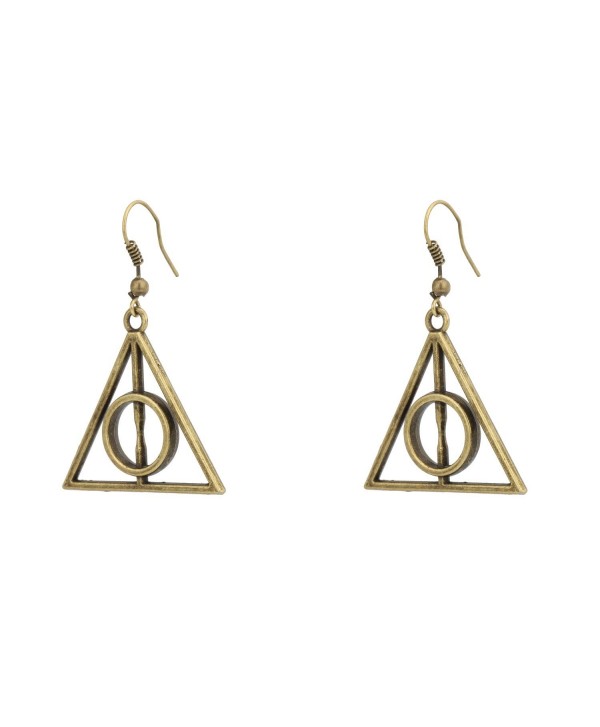 Accessorisingg HP Bronze Deathly Hallow Earrings [ER029] - CZ12L8L459X