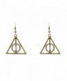 Accessorisingg Bronze Deathly Hallow Earrings