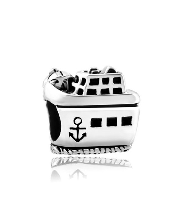 CharmSStory Cruise Steamship On The Beach Retro Small Anchor Charm Bead For Bracelets - CO12O3L3XMI