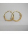 Womens Plated Titanium Steel Earring in Women's Hoop Earrings