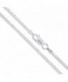 Sterling Silver Diamond-Cut Popcorn Chain 1.8mm 925 New Criss Cross Necklace - C311EYZR5WF