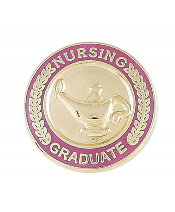 Nursing Pin-- Graduation Pinning Ceremony For Nurses (RN- MSN- BSN- CNA etc) Pink Enamel Pin (Value Pack) - C312N411DSV