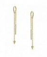 Bling Jewelry Plated Threader Earrings