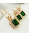 Wedding Womens Pendant Necklace Earrings