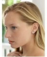 Mariell Clip Solitaire Earrings Accents