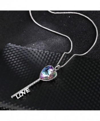 T400 Jewelers Necklace Swarovski Crystals in Women's Pendants